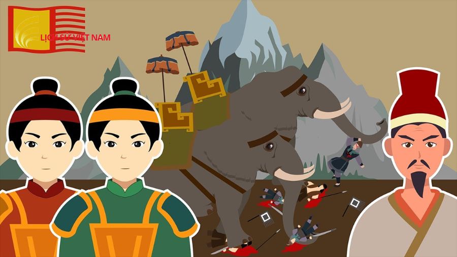 Trưng Trắc Trưng Nhị Tên Thật Là Gì? Giải Mã Bí Ẩn Lịch Sử 2 tieu-su-va-su-nghiep-hien-hach-cua-hai-ba-trung