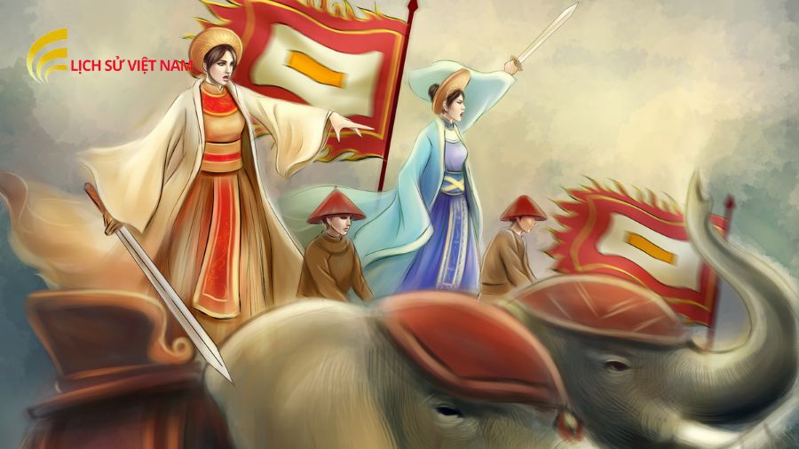 Trưng Trắc Trưng Nhị Ai Là Chị Ai Là Em? Sự Thật Lịch Sử 2 trung-trac-va-trung-nhi-ai-la-chi-ai-la-em-bang-chung-lich-su